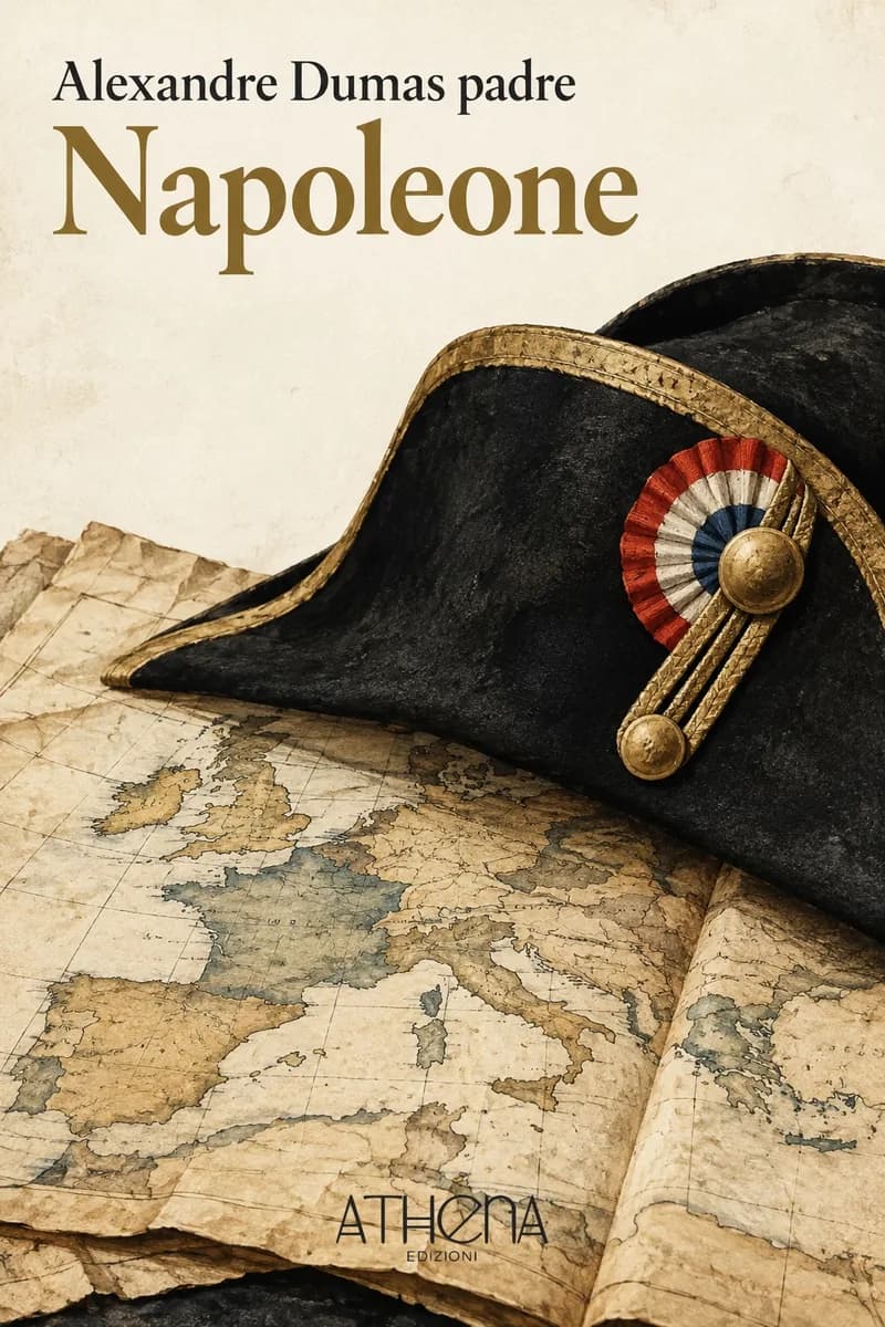 Napoleone di Alexandre Dumas padre – copertina Edizioni Athena