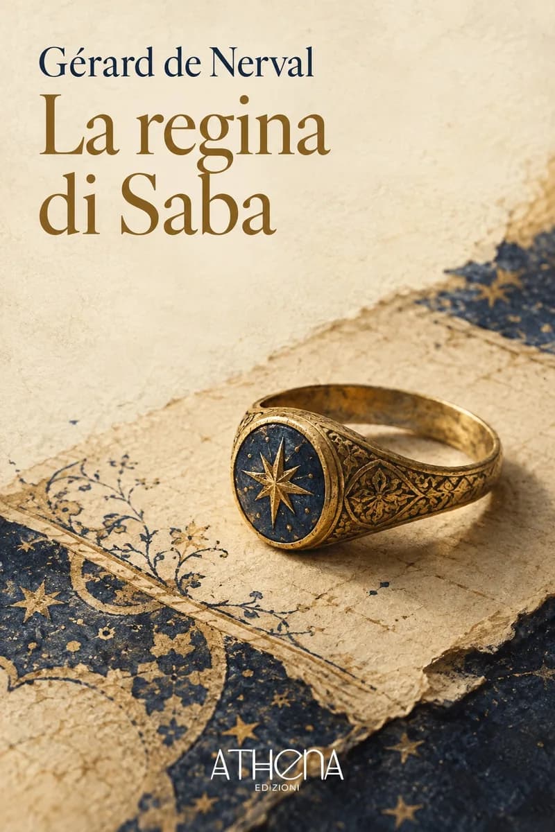 La regina di Saba di Gérard de Nerval – copertina Edizioni Athena
