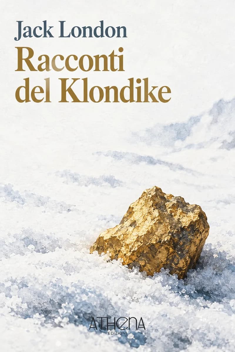 Racconti del Klondike di Jack London – copertina Edizioni Athena