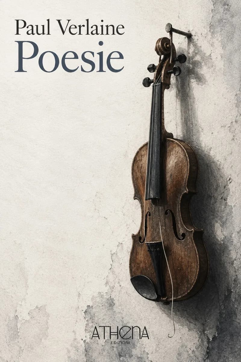 Poesie di Paul Verlaine – copertina Edizioni Athena