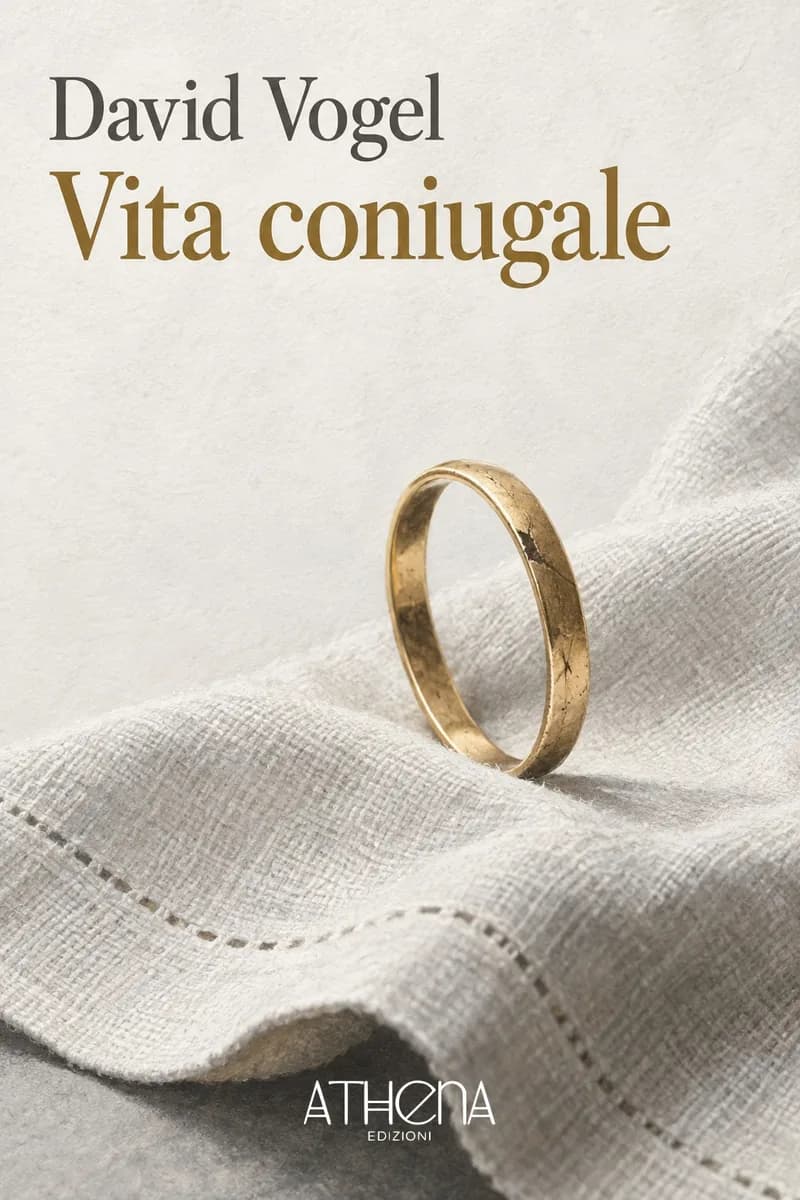 Vita coniugale di David Vogel – copertina Edizioni Athena