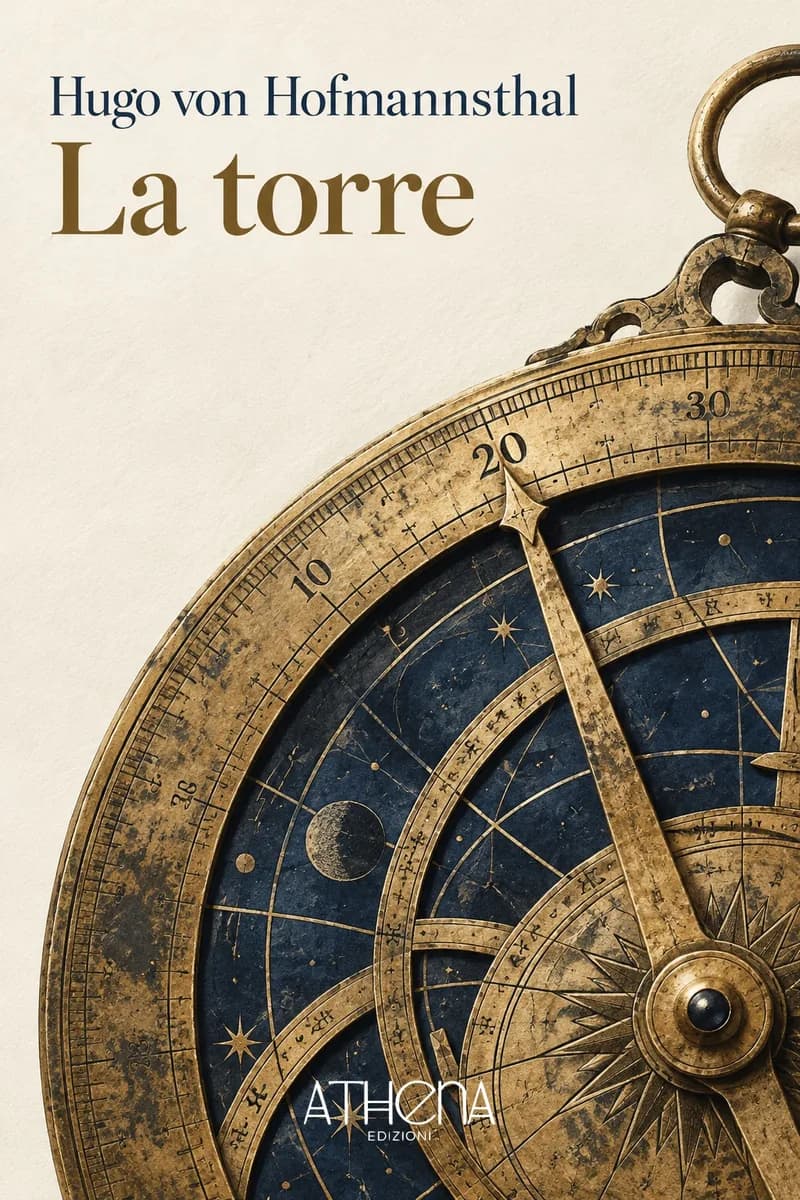 La torre di Hugo von Hofmannsthal – copertina Edizioni Athena
