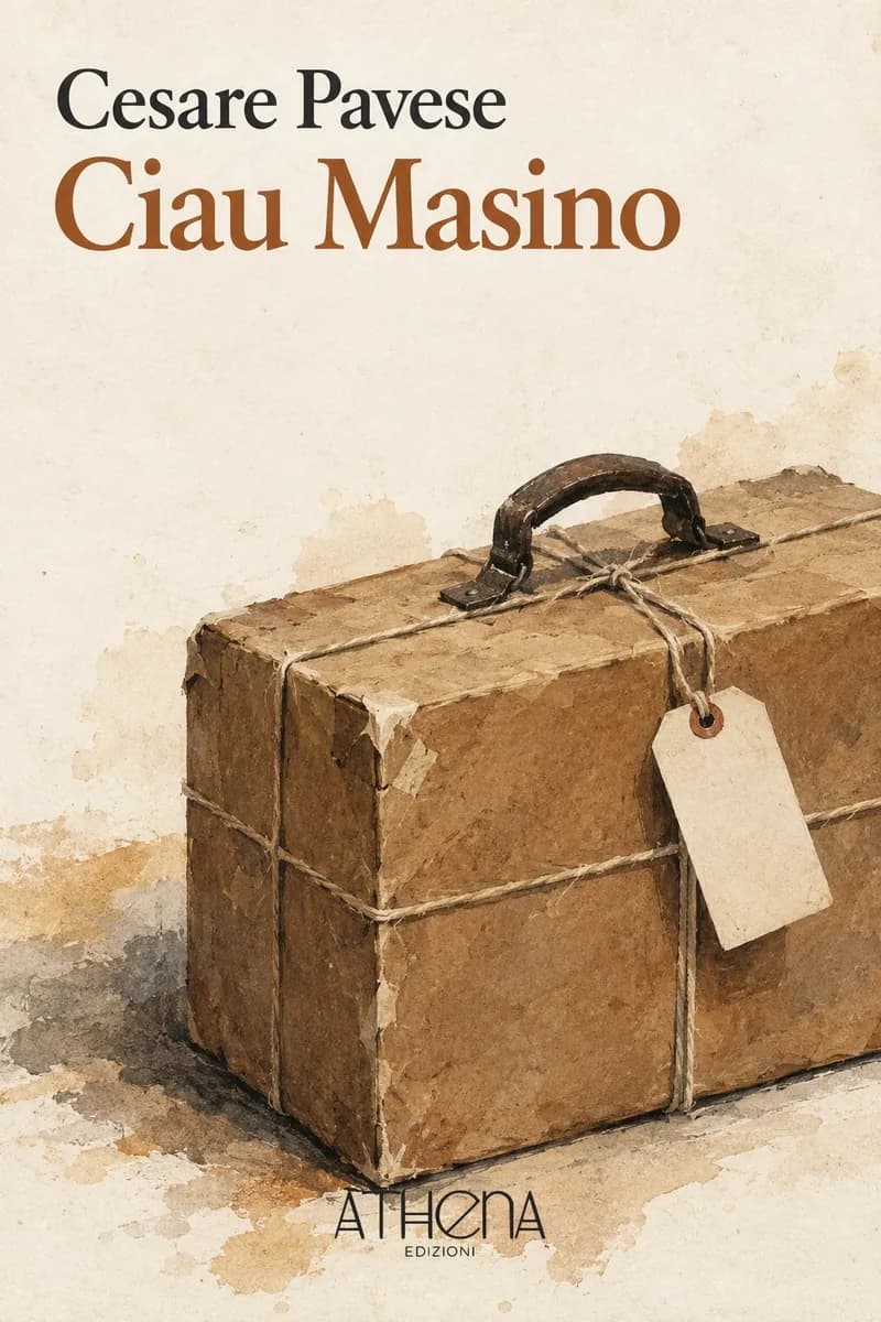 Ciau Masino di Cesare Pavese – copertina Edizioni Athena