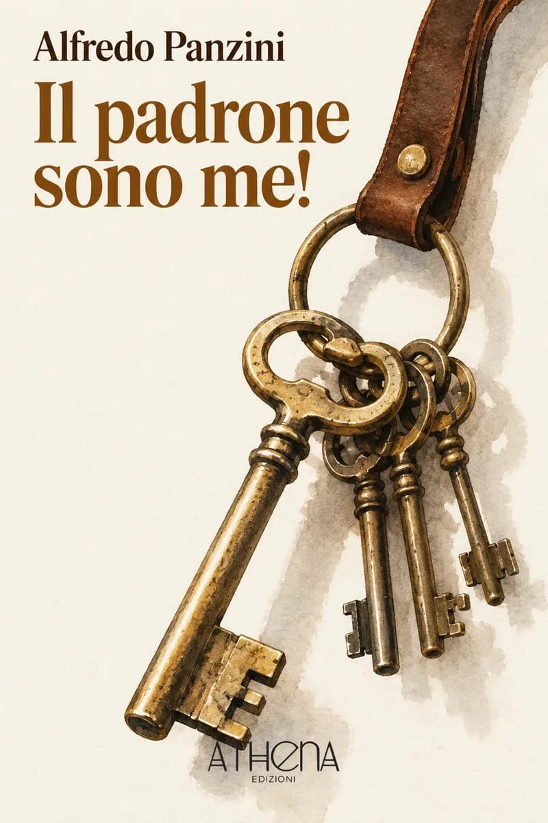 Il padrone sono me! di Alfredo Panzini – copertina Edizioni Athena
