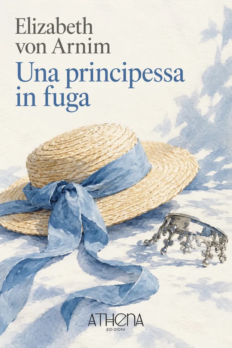 Una principessa in fuga di Elizabeth von Arnim – copertina Edizioni Athena