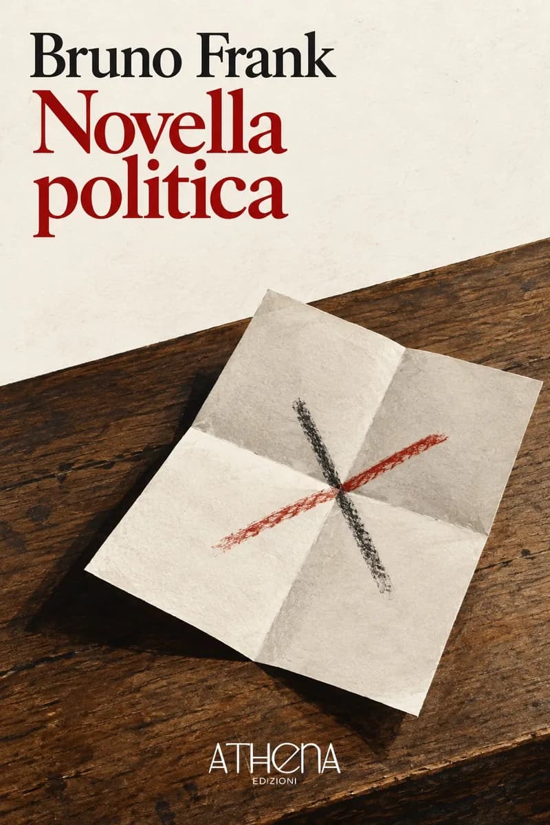 Novella politica di Bruno Frank – copertina Edizioni Athena