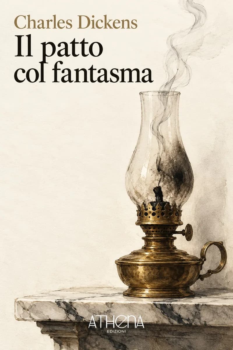 Il patto col fantasma di Charles Dickens – copertina Edizioni Athena