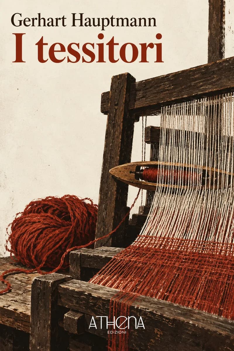 I tessitori di Gerhart Hauptmann – copertina Edizioni Athena