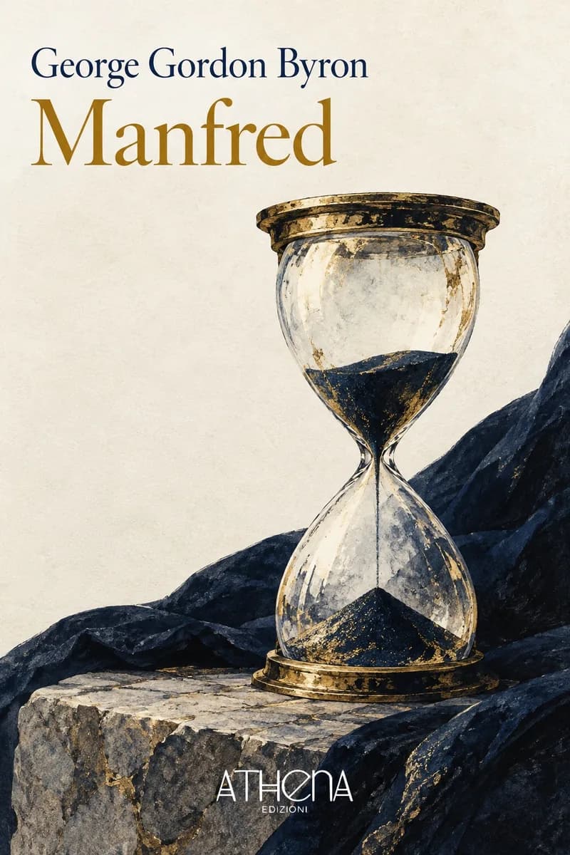 Manfred di George Gordon Byron – copertina Edizioni Athena