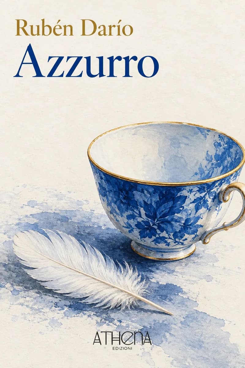 Azzurro di Rubén Darío – copertina Edizioni Athena