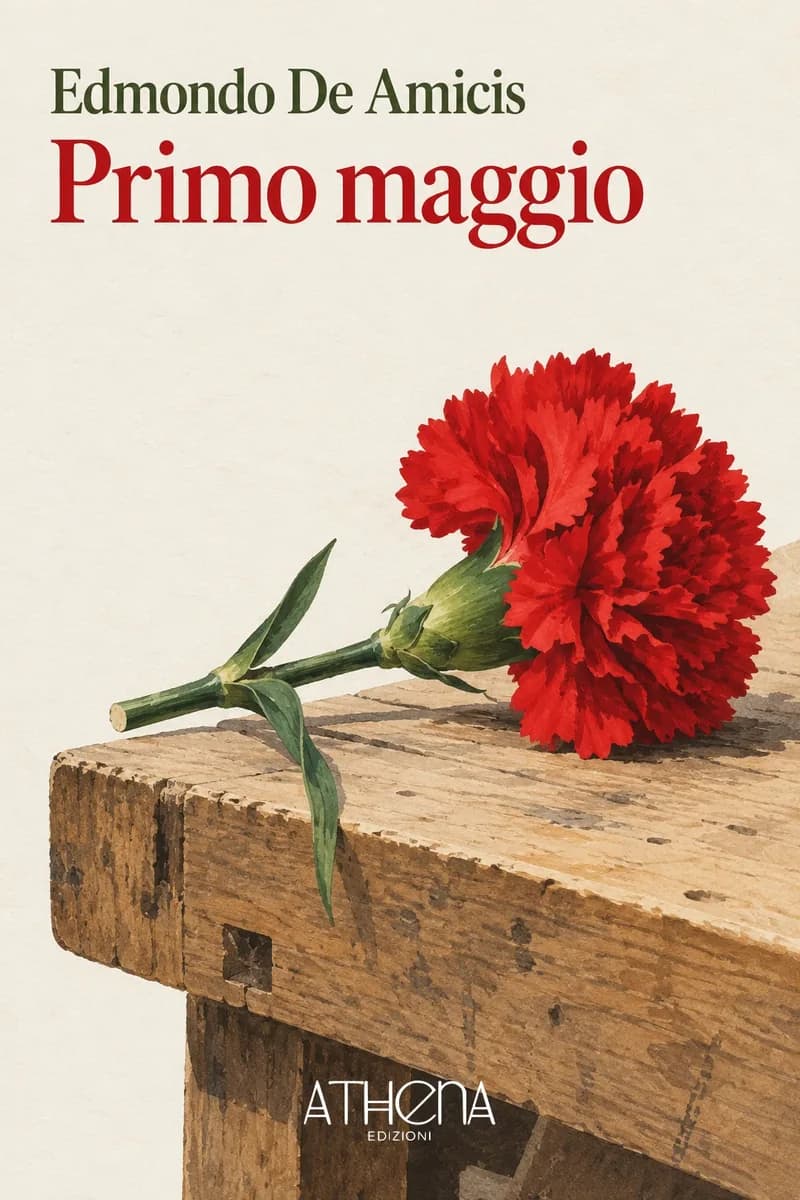 Primo maggio di Edmondo De Amicis – copertina Edizioni Athena