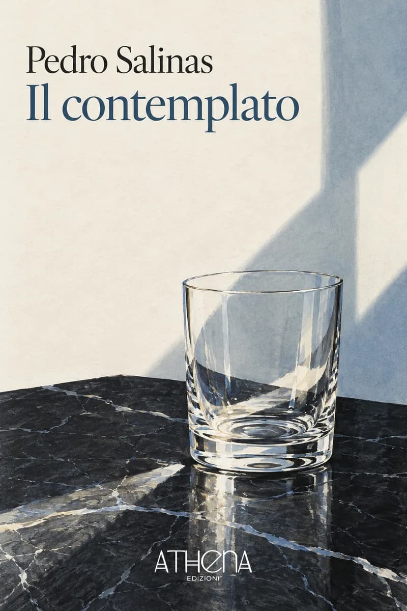 Il contemplato di Pedro Salinas – copertina Edizioni Athena