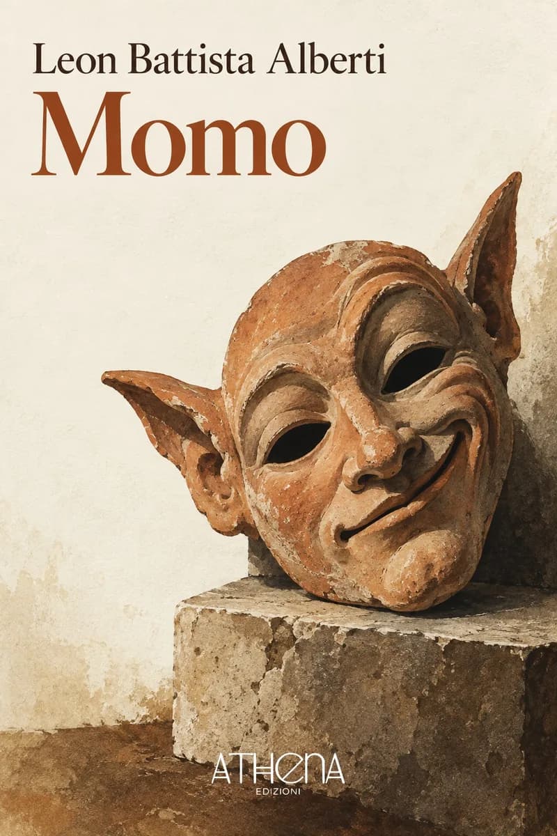 Momo di Leon Battista Alberti – copertina Edizioni Athena