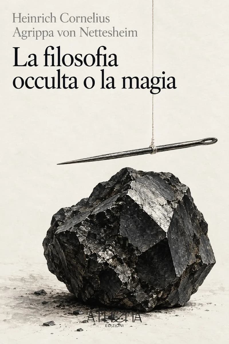 La filosofia occulta o la magia di Heinrich Cornelius Agrippa von Nettesheim – copertina Edizioni Athena