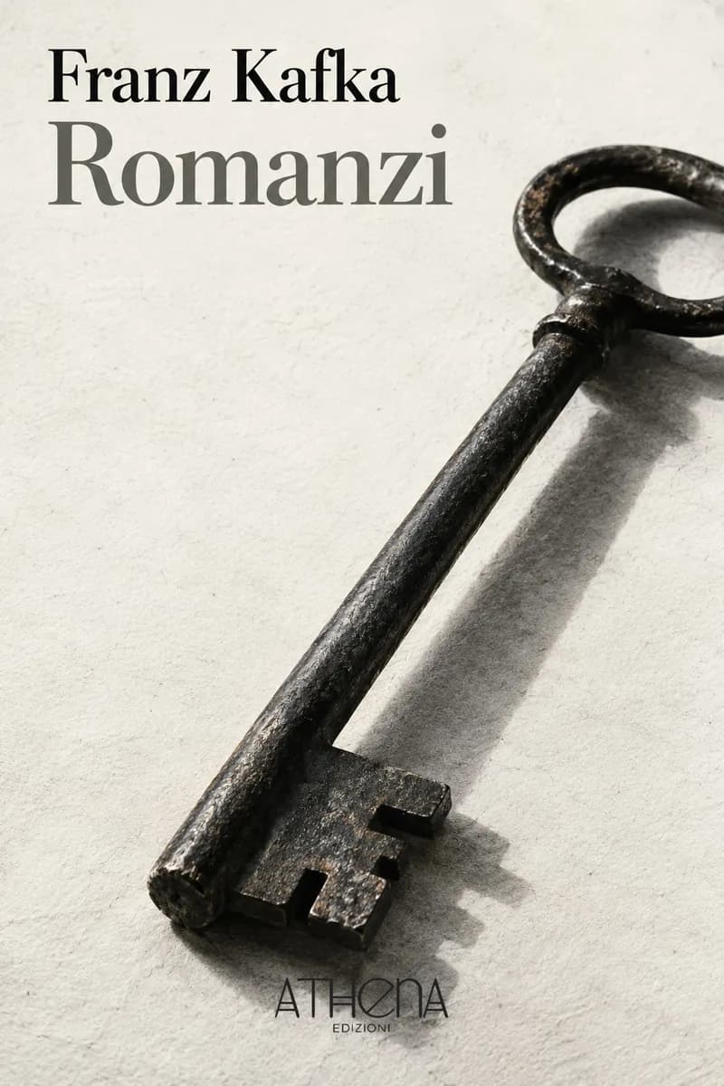 Romanzi di Franz Kafka – copertina Edizioni Athena
