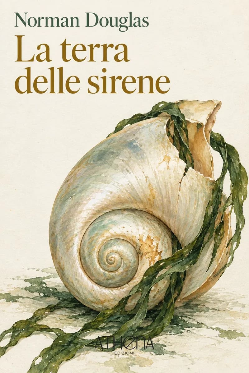 La terra delle sirene di Norman Douglas – copertina Edizioni Athena