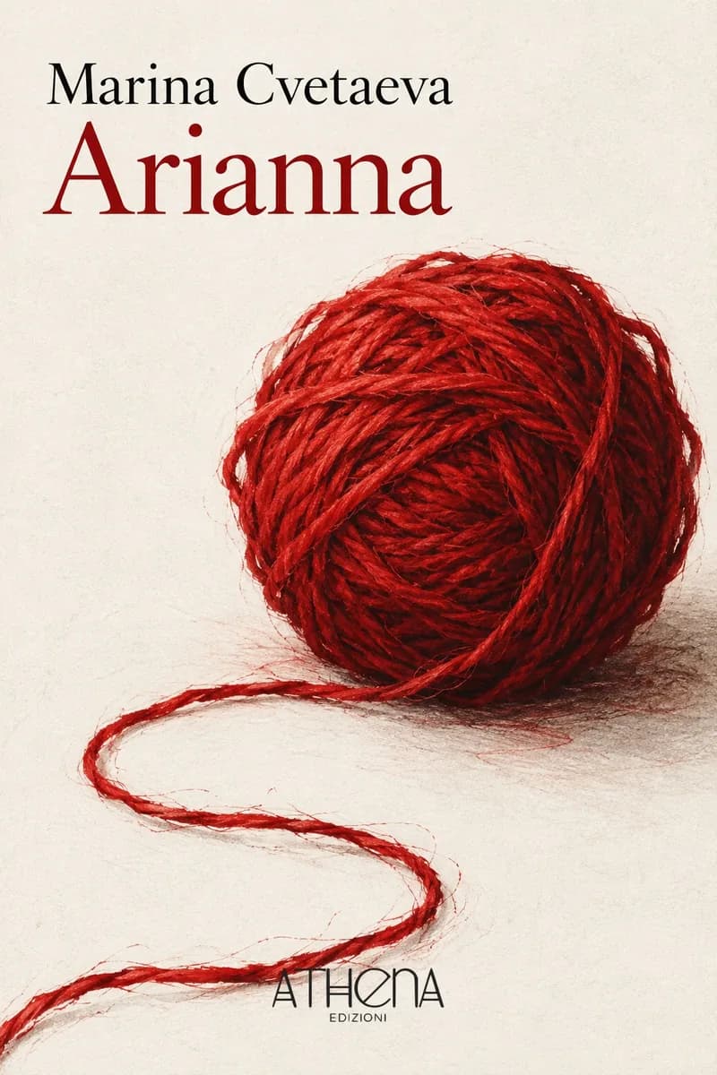 Arianna di Marina Cvetaeva – copertina Edizioni Athena