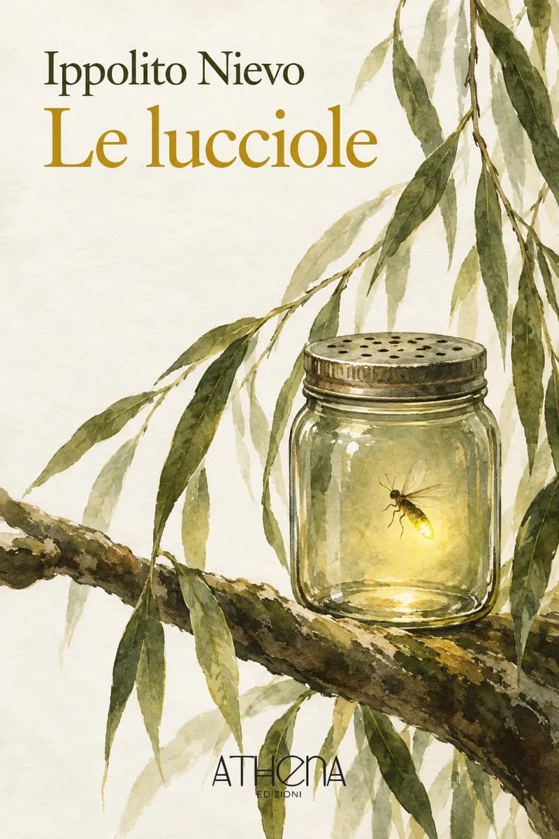 Le lucciole di Ippolito Nievo – copertina Edizioni Athena