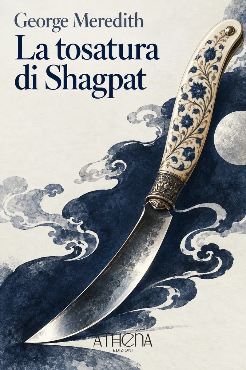 La tosatura di Shagpat di George Meredith – copertina Edizioni Athena