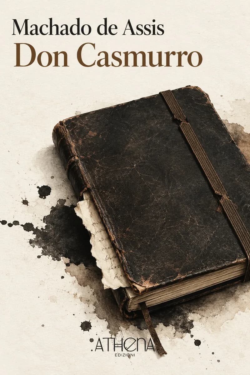Don Casmurro di Machado de Assis – copertina Edizioni Athena