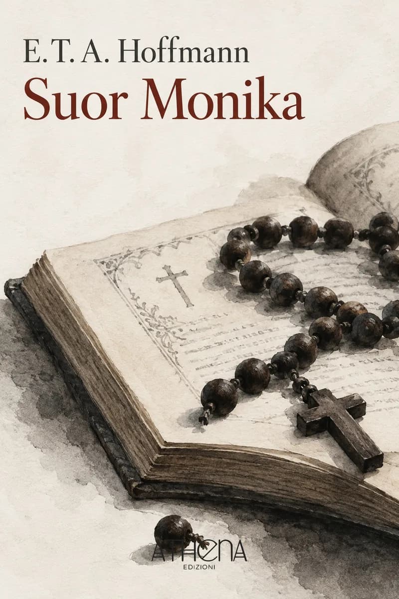 Suor Monika di E. T. A. Hoffmann – copertina Edizioni Athena