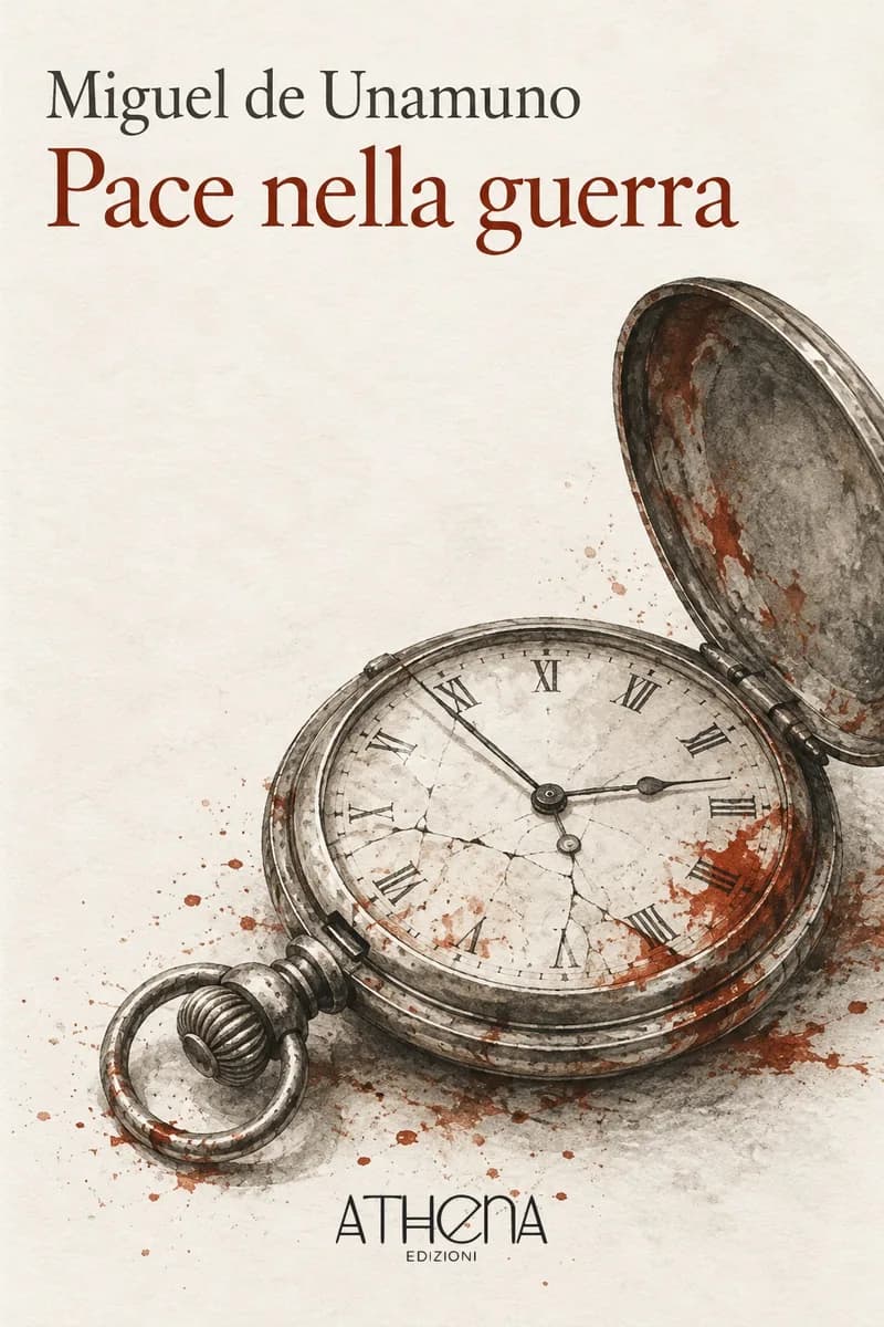 Pace nella guerra di Miguel de Unamuno – copertina Edizioni Athena