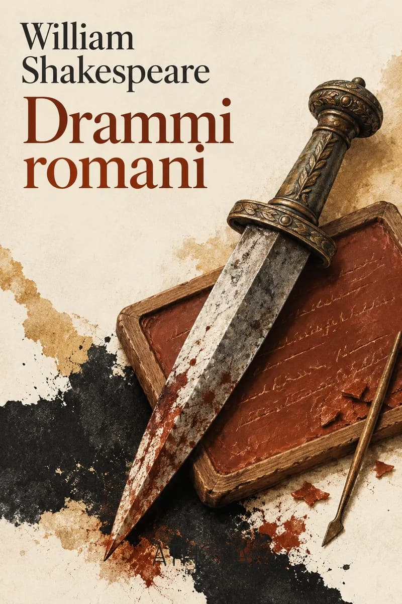 Drammi romani di William Shakespeare – copertina Edizioni Athena