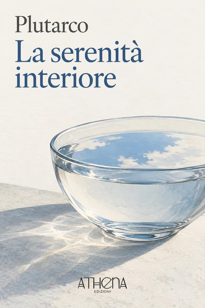 La serenità interiore di Plutarco – copertina Edizioni Athena