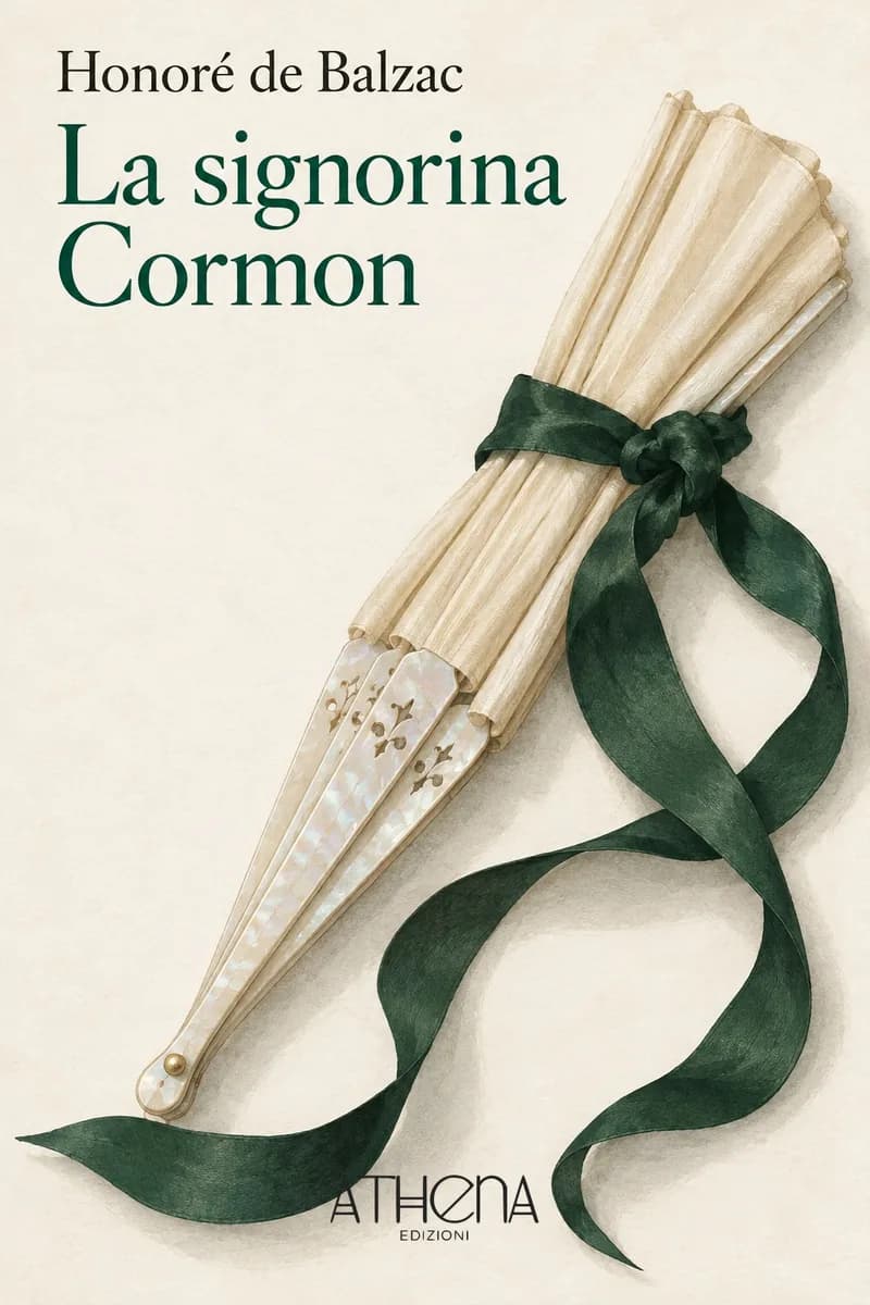 La signorina Cormon di Honoré de Balzac – copertina Edizioni Athena