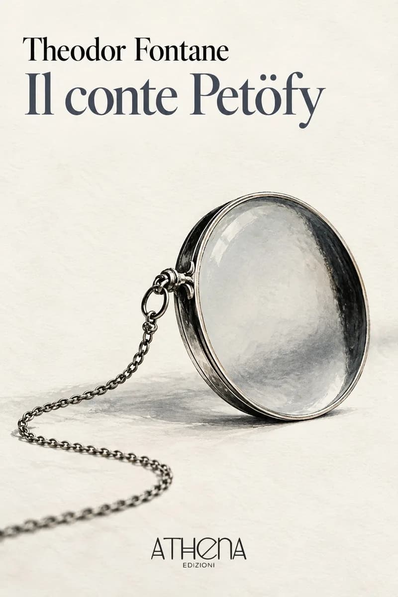 Il conte Petöfy di Theodor Fontane – copertina Edizioni Athena