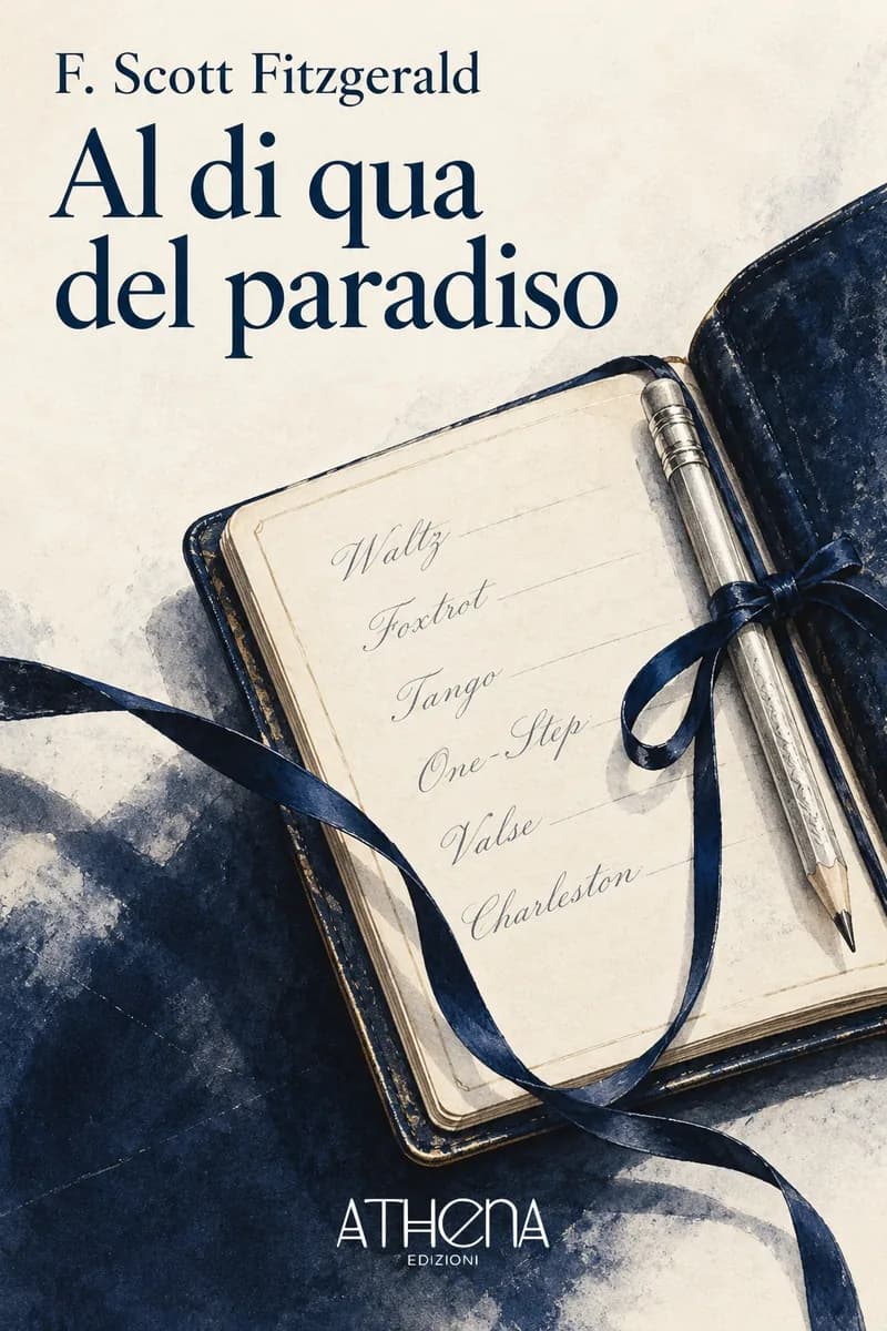 Al di qua del paradiso di F. Scott Fitzgerald – copertina Edizioni Athena