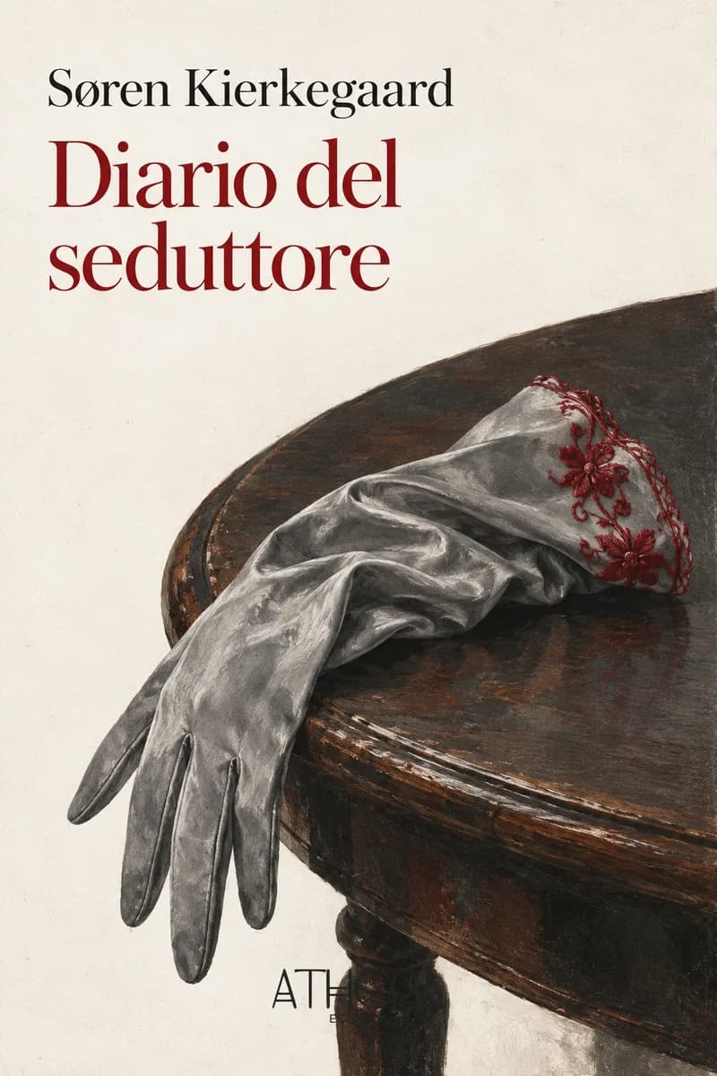 Diario del seduttore di Søren Kierkegaard – copertina Edizioni Athena