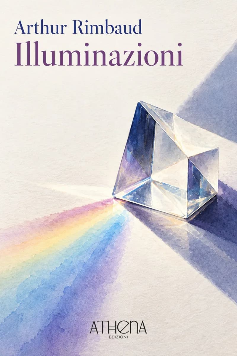 Illuminazioni di Arthur Rimbaud – copertina Edizioni Athena