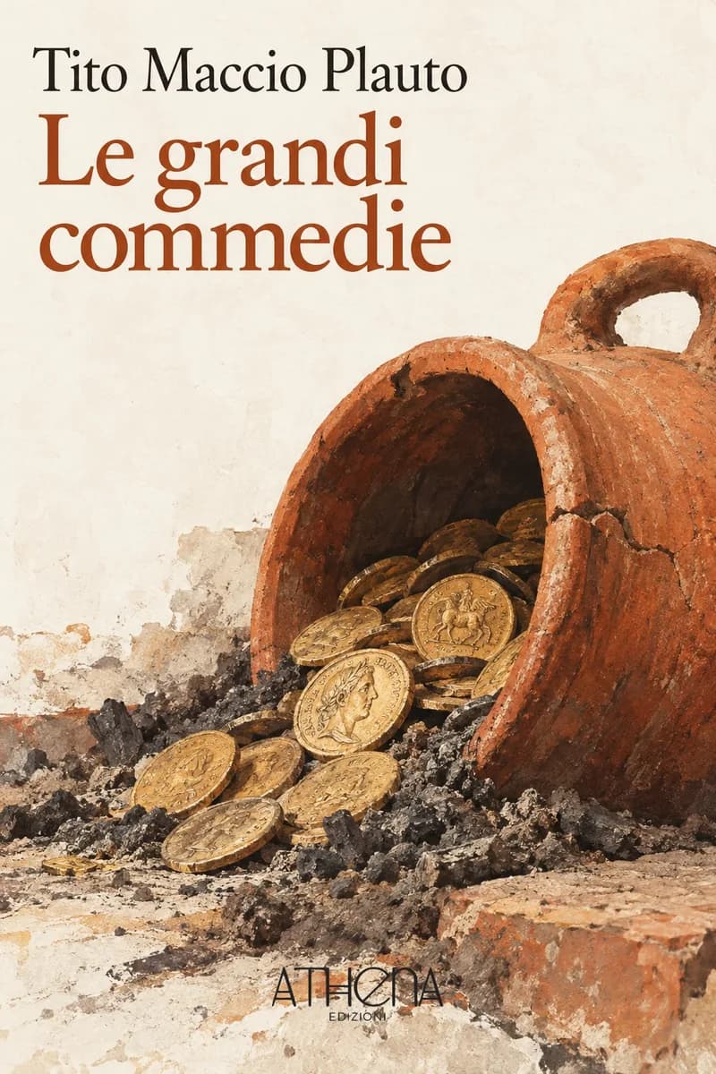 Le grandi commedie di Tito Maccio Plauto – copertina Edizioni Athena