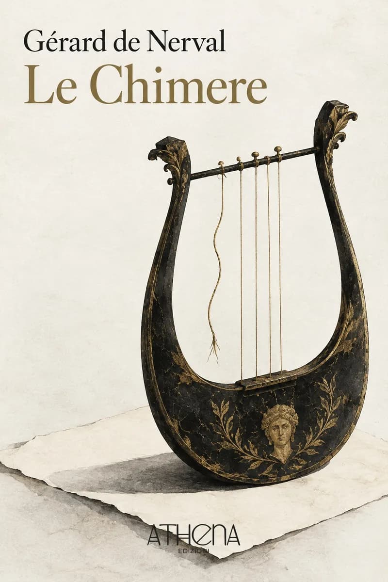 Le Chimere di Gérard de Nerval – copertina Edizioni Athena
