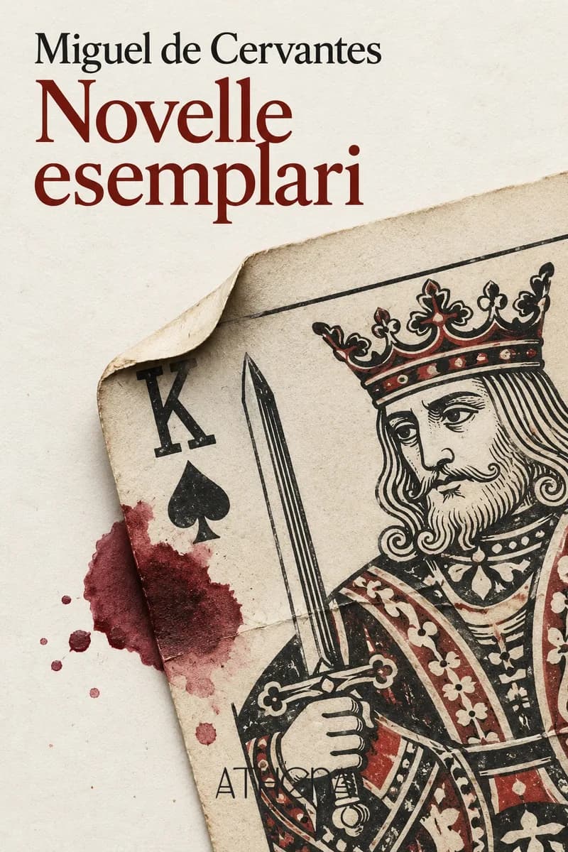 Novelle esemplari di Miguel de Cervantes – copertina Edizioni Athena