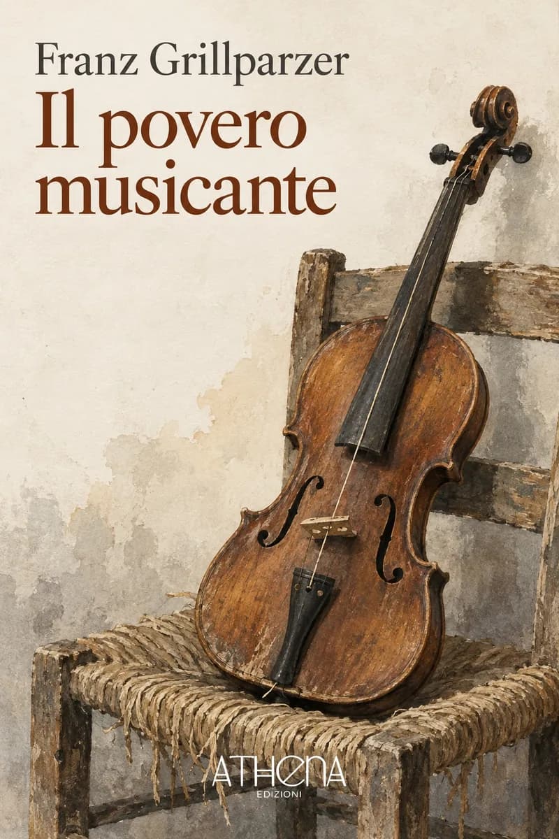 Il povero musicante di Franz Grillparzer – copertina Edizioni Athena