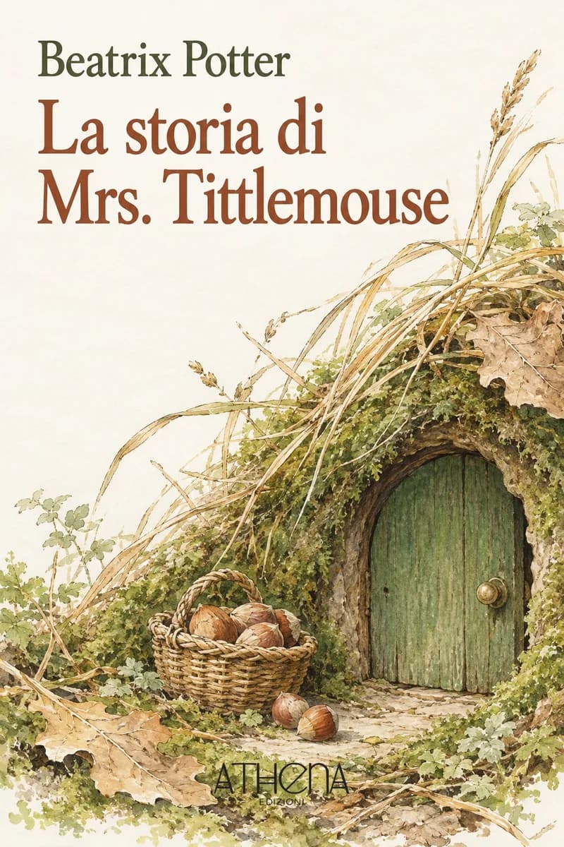 La storia di Mrs. Tittlemouse di Beatrix Potter – copertina Edizioni Athena