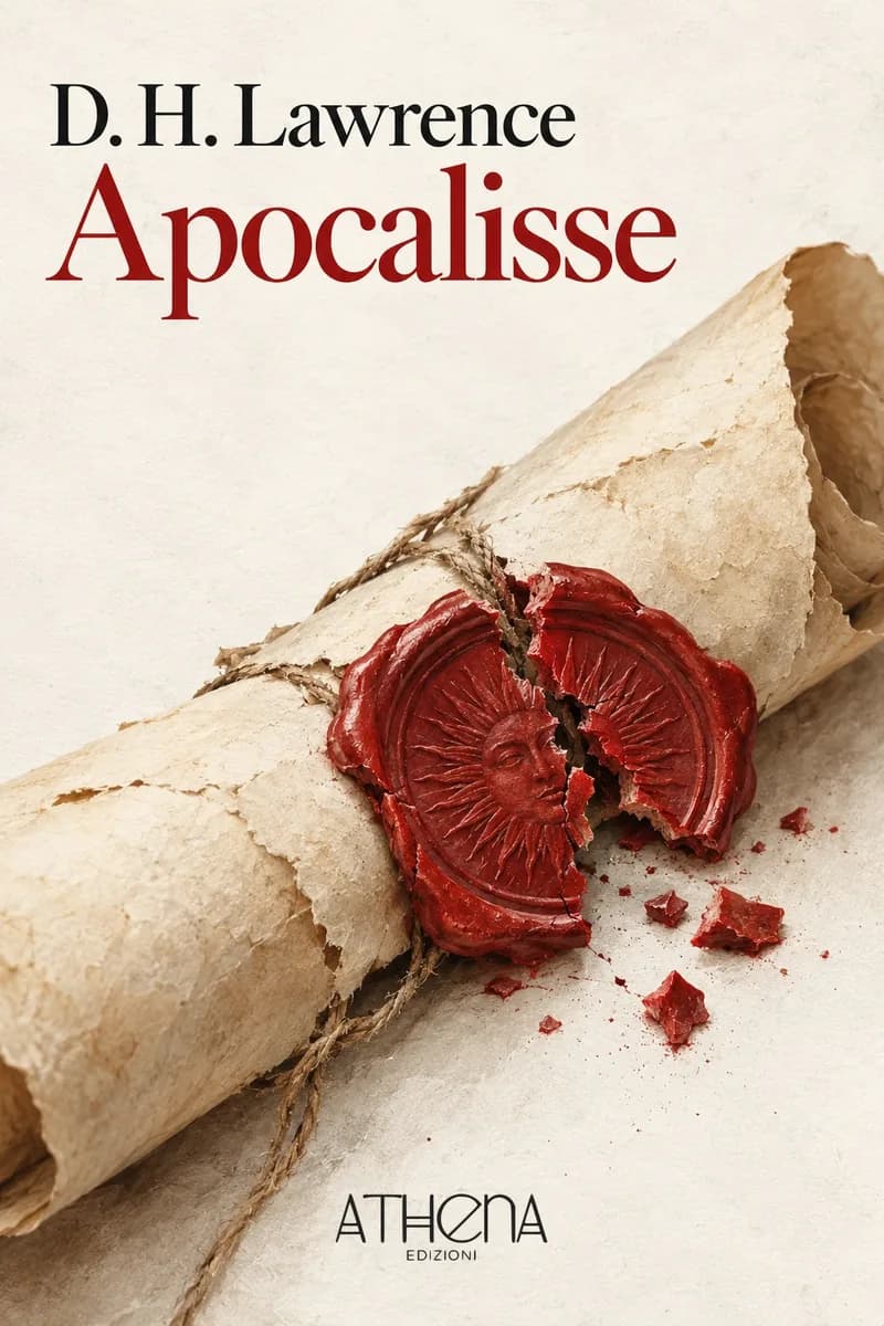 Apocalisse di D. H. Lawrence – copertina Edizioni Athena