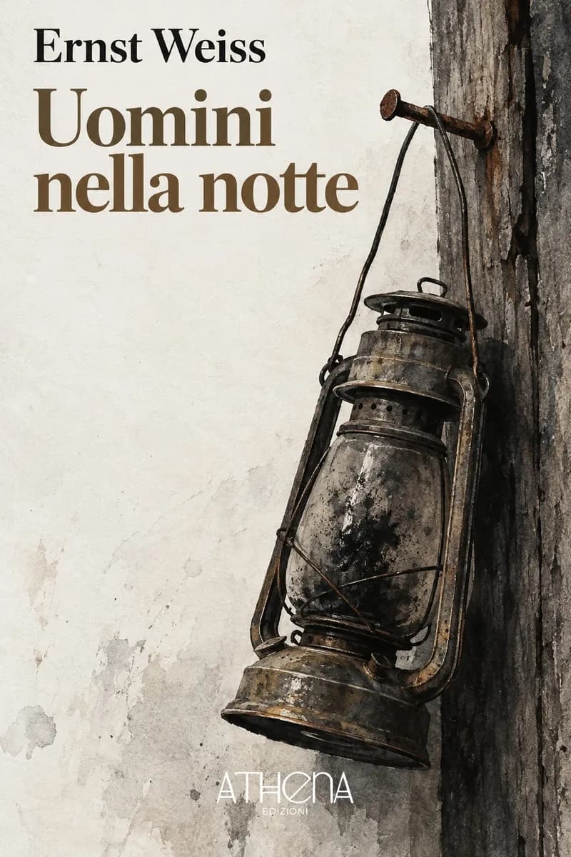 Uomini nella notte di Ernst Weiss – copertina Edizioni Athena