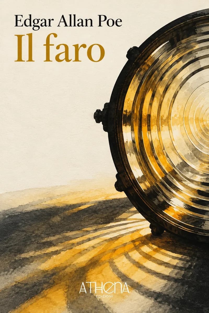 Il faro di Edgar Allan Poe – copertina Edizioni Athena