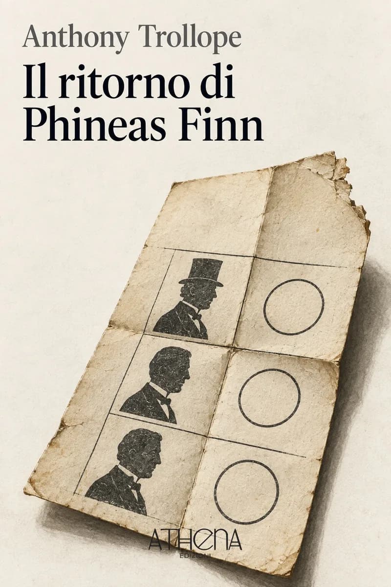 Il ritorno di Phineas Finn di Anthony Trollope – copertina Edizioni Athena
