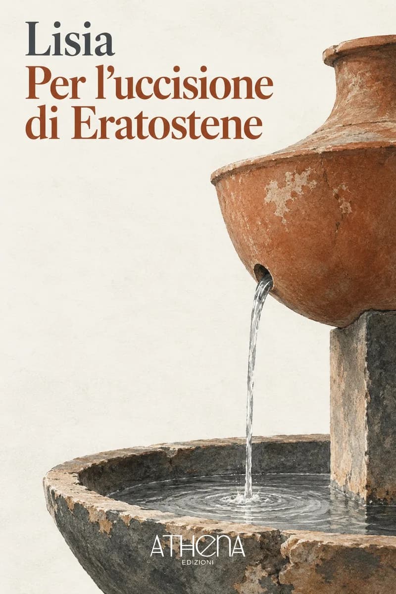 Per l'uccisione di Eratostene di Lisia – copertina Edizioni Athena