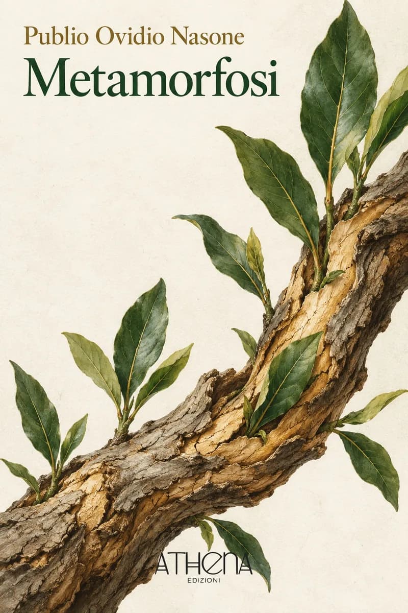 Metamorfosi di Publio Ovidio Nasone – copertina Edizioni Athena