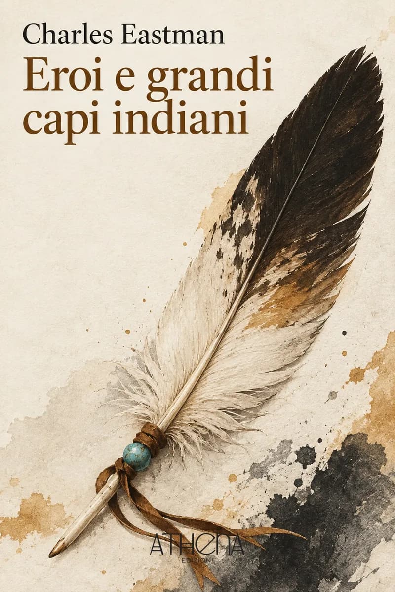 Eroi e grandi capi indiani di Charles Eastman – copertina Edizioni Athena