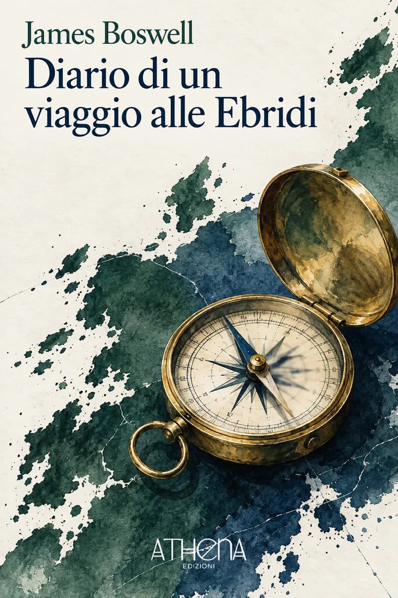 Diario di un viaggio alle Ebridi di James Boswell – copertina Edizioni Athena