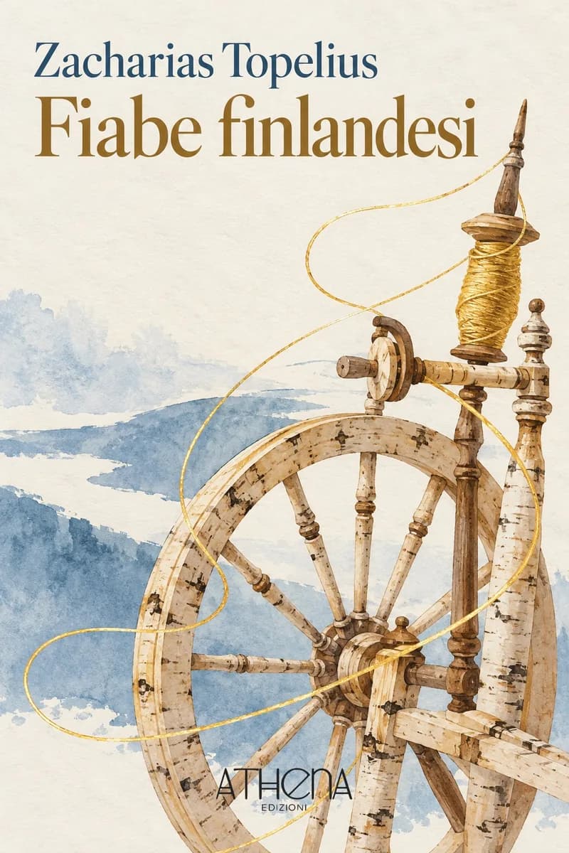 Fiabe finlandesi di Zacharias Topelius – copertina Edizioni Athena