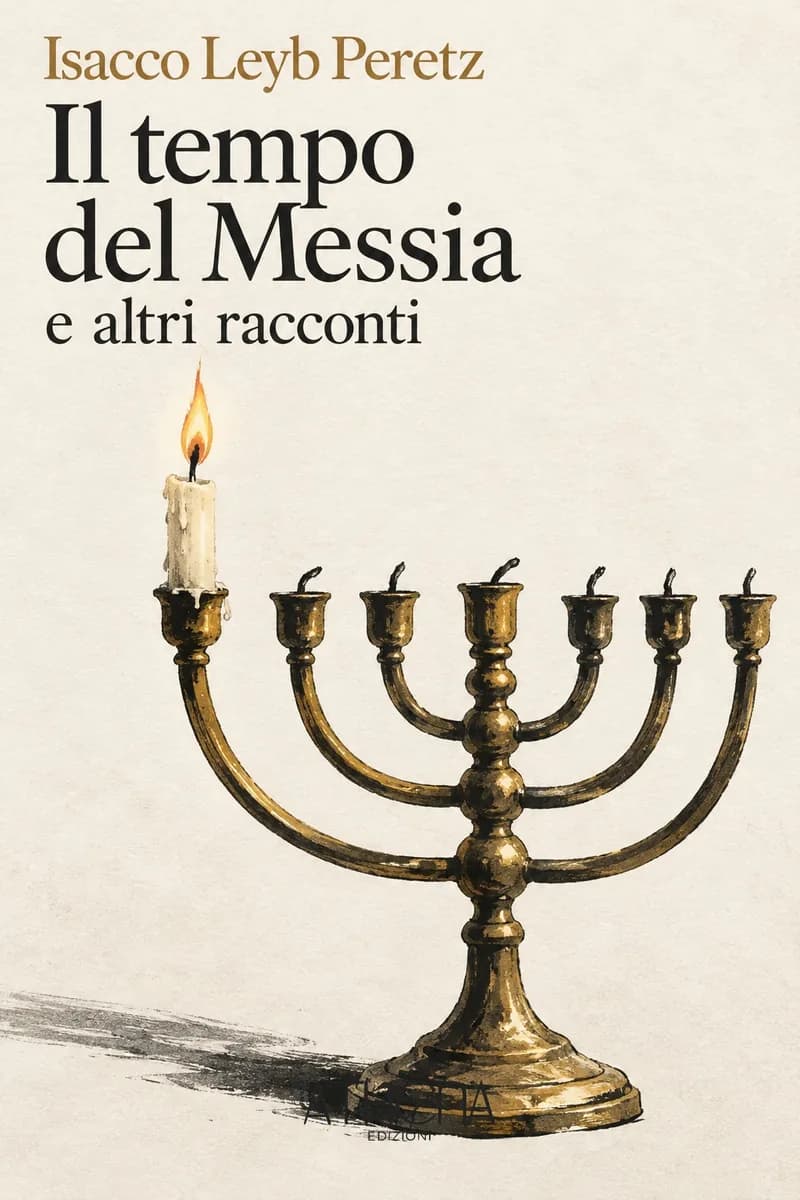 Il tempo del Messia e altri racconti di Isacco Leyb Peretz – copertina Edizioni Athena