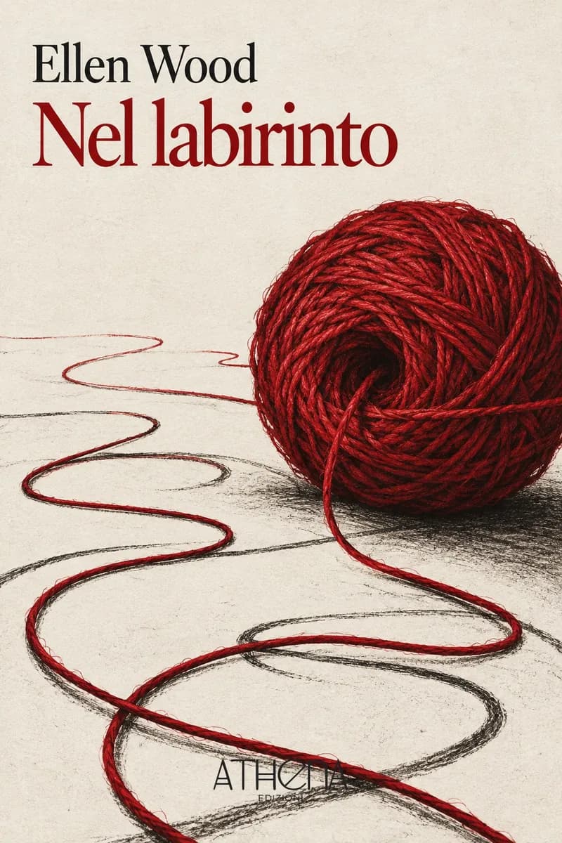 Nel labirinto di Ellen Wood – copertina Edizioni Athena