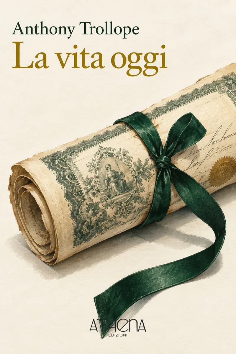 La vita oggi di Anthony Trollope – copertina Edizioni Athena